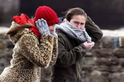 Se activan alertas por fuertes vientos y descenso de temperaturas en cuatro departamentos del país