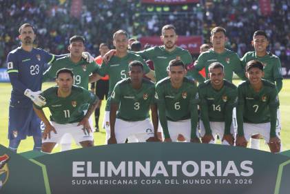 Oficial: Bolivia anuncia una baja por lesión para el encuentro ante Argentina