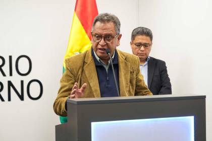 Ministro de Gobierno dice que el decreto de Estado de excepción “será tratado cuando corresponda”
