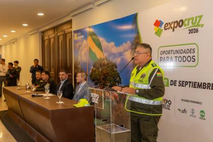 Expocruz: Tránsito anuncia 60 cortes de vías en inmediaciones del campo ferial desde este viernes