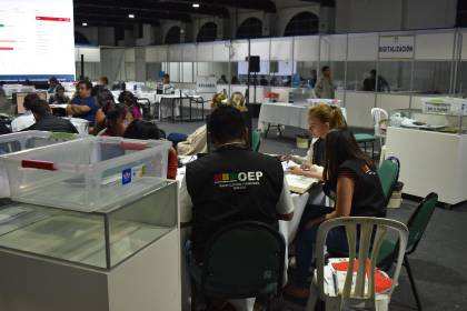 TED: Repetición de votación en 29 mesas de Santa Cruz no afectará convocatoria para la segunda vuelta del 19 de abril