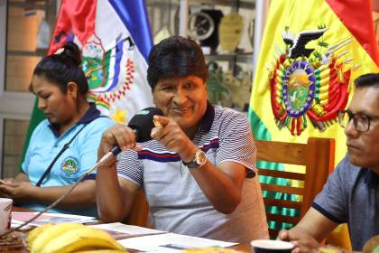 Evo Morales sobre la orden de aprehensión por protestas: “Yo no estaba en la marcha, no estaba en los bloqueos”