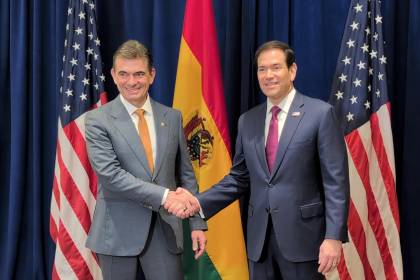 Rodrigo Paz abordó cuatro temas clave en su reunión con Marco Rubio en EEUU