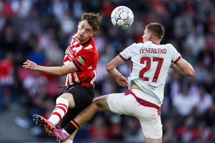 Empate sin chispas entre el PSV y el Shakhtar en la Liga de Campeones