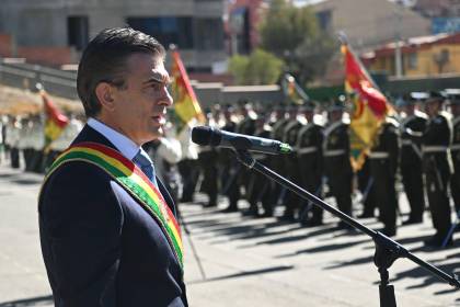 Paz respalda a la Policía tras el hallazgo de oro en Viru Viru y pide que las pesquisas se hagan sin interferencias