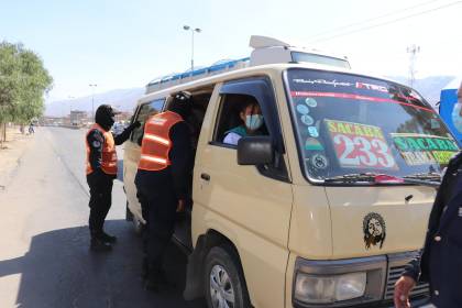 Autoridades de Sacaba se reúnen esta jornada con transportistas para debatir el precio de los pasajes