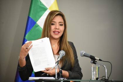 Viceministra desahucia diálogo con evistas tras calificar demandas como “político personales” que buscan la “impunidad” de Evo