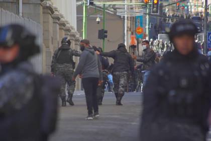 Reportan que liberaron a seis mineros aprehendidos durante enfrentamientos con la Policía en La Paz