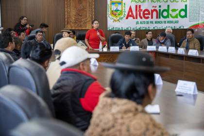 Censo: El Alto descarta asistir a mesa técnica del INE hasta que Arandia y asista a la Asamblea de la Alteñidad y responda preguntas