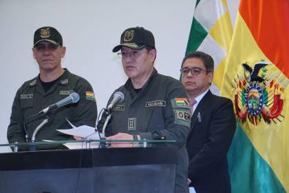 Policía: Mariaca y Zeballos fueron llevados a La Paz porque “grupos delincuenciales pretendían intervenir”