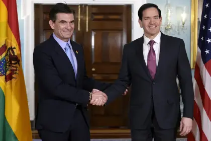 Marco Rubio: En casi dos décadas es la primera vez que EEUU y Bolivia pueden “celebrar una asociación verdaderamente renovada”