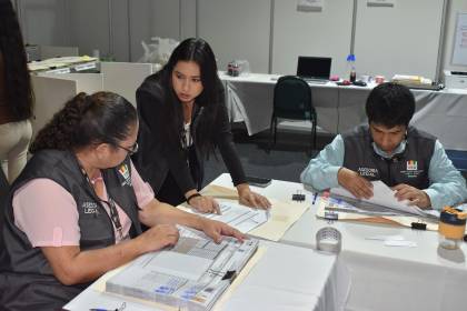 A seis días de la votación, Santa Cruz está en la recta final del conteo