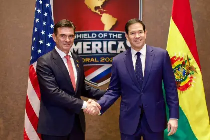 Paz traza nueva ruta en la relación bilateral con EEUU y se reúne con el secretario de Estado, Marco Rubio