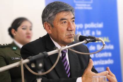 Ministro de Gobierno confirma la destitución del Viceministro de Régimen Interior y dice que fue por reestructuración