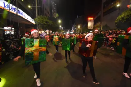 ¡Desfile navideño en La Paz! Conozca el recorrido y las calles que permanecerán cerradas