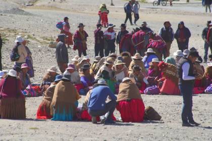 Estas son las cinco condiciones de los campesinos Túpac Katari para establecer un diálogo con el Gobierno 