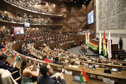 Se instala la sesión de la Asamblea Plurinacional para hablar de la designación de magistrados del TCP y TSJ