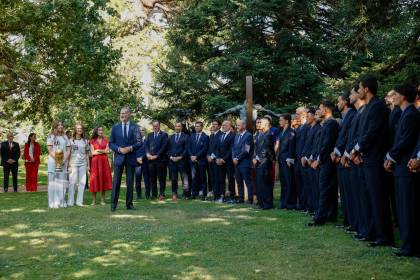 ¡Enhorabuena, campeones! La Familia Real celebra con La Roja