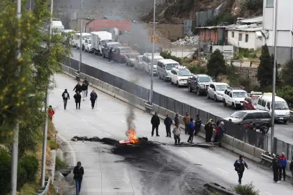 La ABC reporta 80 puntos de bloqueo en el inicio de la jornada 41 de conflictos en el país