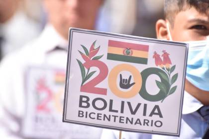 Sucre concentra los actos por el Bicentenario y se prevé que Arce se dirija al país desde La Casa de la Libertad