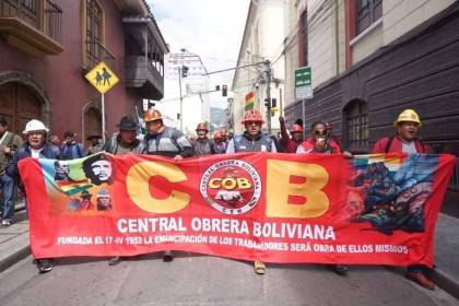 La COB se reúne este domingo para definir su asistencia al diálogo para pacificar al país