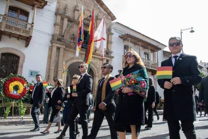 ¿Desaire? Presidente del TSJ denuncia que les negaron el ingreso al acto de las monedas, ahora harán su propio homenaje