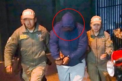 Vicente Salazar, líder de los Túpac Katari, pasó la noche en celdas policiales y se negó a declarar