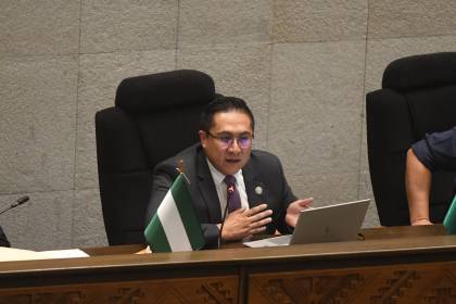 Ministro de Economía expone los alcances del crédito del FMI ante el pleno de Diputados 