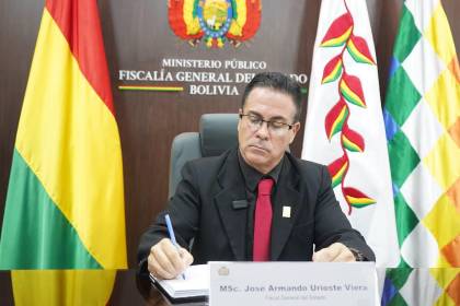 Fiscal general posesiónará a “nuevos fiscales departamentales” el lunes en Sucre