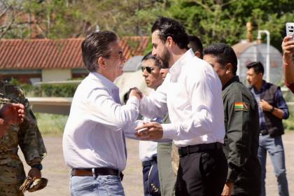 Se inicia la perforación del pozo Junín-9D con presencia de Paz y Velasco