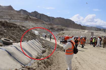 Alerta en Sak’a Churu: Una celda del relleno de La Paz tiene graves problemas de estabilidad