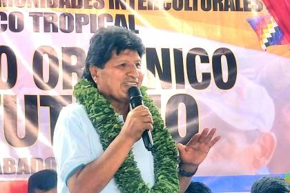 Evo debe responder a la Justicia por su “actitud sediciosa”, dice Lupo al descartar diálogo con el líder cocalero