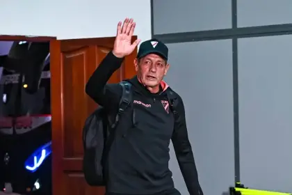 El gesto de Mauricio Soria hacia hinchas de GV San José que genera polémica