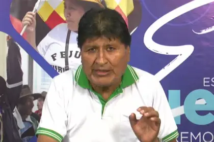 Evo cuestiona a Trump por el anuncio de la “coalición militar” y considera que Paz perdió