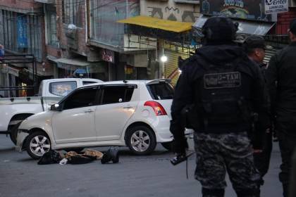 La Paz: Se registran disparos en plena vía pública tras presunto intento de atraco a un vehículo