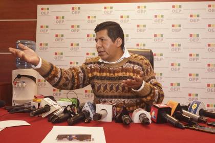 Tras baja médica de Hassenteufel, Tahuichi dice que los vocales están “cohesionados”