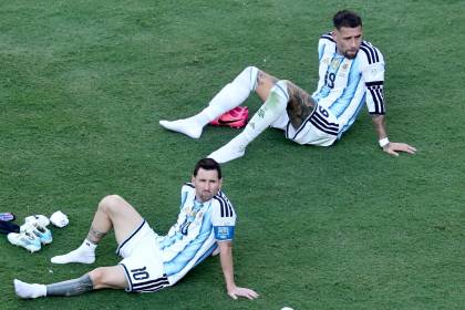 Silencio en la cancha: Así se despide Messi de los Mundiales