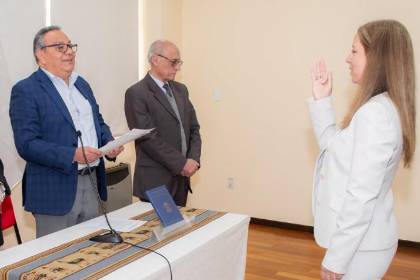 Posesionan a Alejandra Bonifaz como nueva Viceministra de Educación Alternativa y Especial