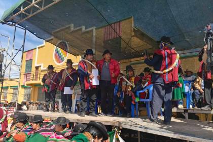 “La COB ha perdido credibilidad”, dice Vicente Salazar, dirigente de campesinos Túpac Katari