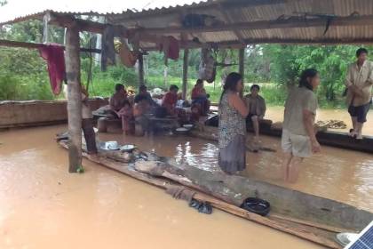 Intensas lluvias provocan desborde de ríos, inundaciones y destrucción de cultivos en el país