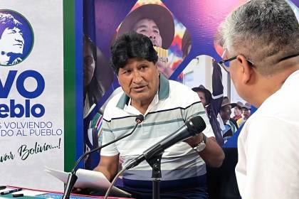 Evo Morales exige al fiscal general investigar los audios atribuidos a Cerimedo