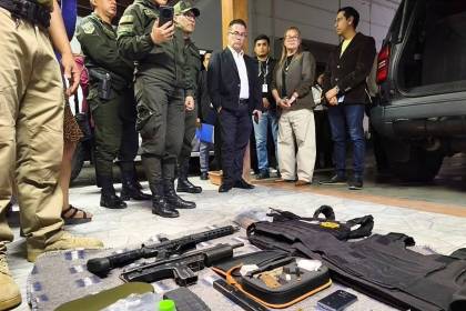 Mariaca circulaba con armas de grueso calibre en el vehículo de la Fiscalía; ahora, enfrenta su tercer proceso