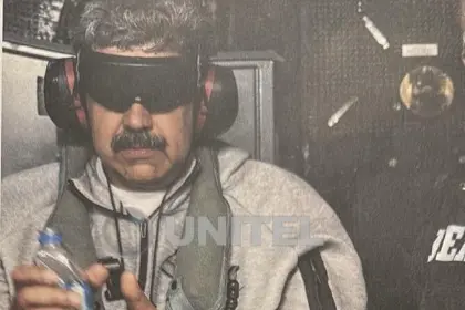 Trump difunde la primera foto de Maduro tras su captura en Venezuela