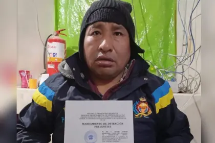 El dirigente evista Ponciano Santos ya está en la cárcel de San Pedro para cumplir detención preventiva