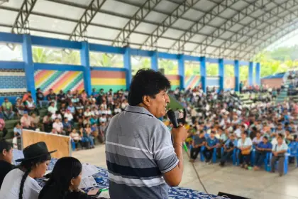 Evo responde al presidente y pide “fecha y hora” para reunión en La Paz; dirigentes exigen garantías