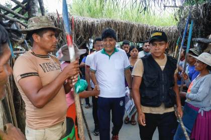“Mi libertad está garantizada”, dice Evo y considera que solo el TCP puede revocar la anulación de la orden de aprehensión