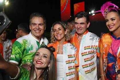 Las figuras públicas que marcaron presencia en el Corso Cruceño