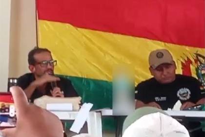 Dirigente del MAS difunde video de Camacho hablando con interculturales y dice que “le mintieron a Santa Cruz”