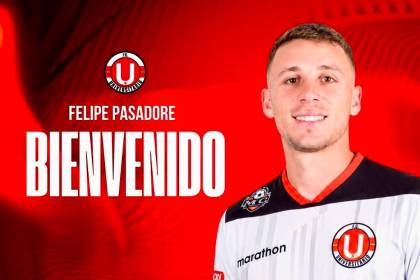 Goleador a la vista: Felipe Pasadore firma con FC Universitario