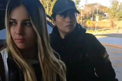 Tatiana Marset es traslada de Palmasola a una clínica privada